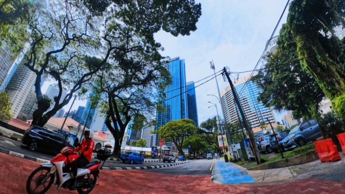 Kuala Lumpur city streets with modern urban atmosphere